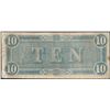 Image 2 : 1864 $10 Confederate States of America Note