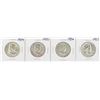 Image 1 : Lot of 1954-1957 Franklin Half Dollar Silver Coins