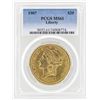 Image 1 : 1907 $20 Liberty Head Double Eagle Gold Coin PCGS MS61