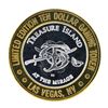 Image 1 : .999 Silver Treasure Island Las Vegas, Nevada $10 Casino Limited Edition Gaming
