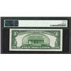 Image 2 : 1934A $5 Silver Certificate WWI Emergency North Africa Note PMG About Uncirculat