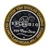 Image 1 : .999 Silver Bellagio Las Vegas, NV $10 Casino Limited Edition Gaming Token