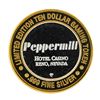 Image 1 : .999 Silver Peppermill Hotel Casino Reno, NV $10 Casino Limited Edition Gaming T