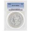 Image 1 : 1896 $1 Morgan Silver Dollar Coin PCGS MS63