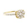 Image 1 : 14KT Yellow Gold 0.70 ctw Diamond Ring