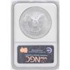 Image 2 : 2007-W $1 American Silver Eagle Coin NGC MS70 Early Releases