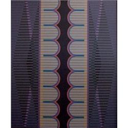 Arthur Ames (1906-1975) American, UNTITLED, 1970, acrylic painting on canvas, 72 x 60", signed...