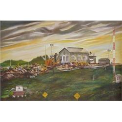 Phil Cooper (20th Century) American, TENNESSEE PIPELINE, oil painting on canvas, 24 x 36", titl...