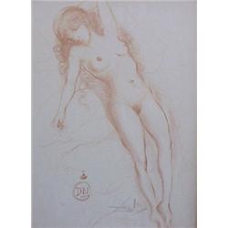 Salvador Dali (1904-1989) Spanish, NUDES (M.1374; F.70-8C), 1970, color lithograph, signed in p...