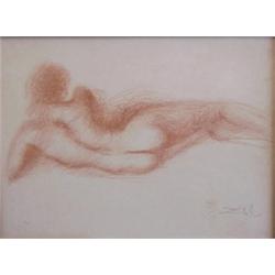 Salvador Dali (1904-1989) Spanish, NUDES (M.1377; F.70-8H), 1970, color lithograph, signed in p...