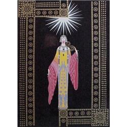 Erte (1892-1990) French, UNTITLED, color screenprint, signed in pencil, from the numbered editi...