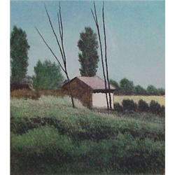 Robert Kipness (b. 1931) American, NOON LIGHT, 1992, color etching, signed in pencil, from the...
