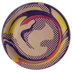 Roy Lichtenstein (1923-1997) American, PAPER PLATE (C.111.45), 1969, color screenprint on paper...