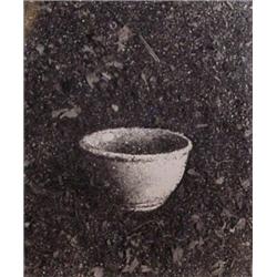 Vik Muniz (b. 1961) American, BOWL, 1988, a silver gelatin print, 22 1/4 x 18 1/2", from the nu...