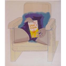 Larry Rivers (1923-2003) American, POPCORN, color screenprint, signed in pencil, from the numbe...
