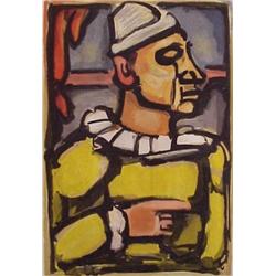 George Rouault (1871-1958) French, CIRQUE DE L'ETOILE F'LANTE-AMER CITRON (CR.242), 1938, color...