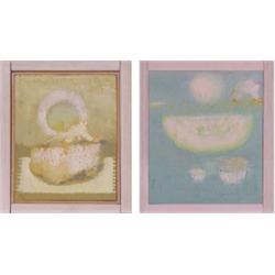Roberto Sguazzi (b. 1965) Italian (two), NIGHT SCENE Series, 1999, (two) each an acrylic and cr...