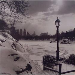 Fred Stein (1909-1967) American, CENTRAL PARK, 1945, black & white photograph, 14 x 11", from t...