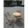 Image 1 : Bamboo Table & 2 Chairs