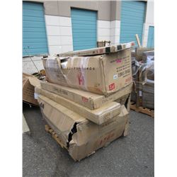Skid of Assorted Furniture Parts & More