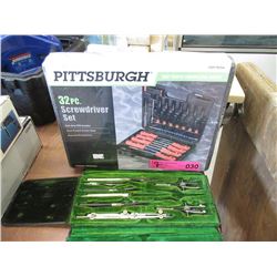 New 32 Piece Screwdriver Set & More