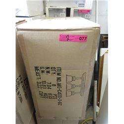 2 Levico Triple Ceiling Mount Light Fixtures