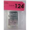 Image 1 : 1 Oz. .999 Fine Silver Johnson Matthey Bar