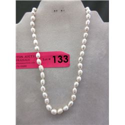 Hand Knotted Freshwater Pearl Necklace