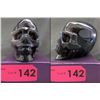 Image 1 : Fist Sized 825 Gram Fluorite Hand Carved Skull