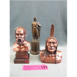 3 Metal Collectibles