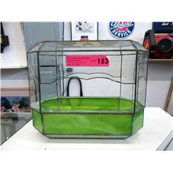 Stained Glass Terrarium with Open Sides