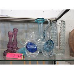 8 Pieces of Collectible Glass