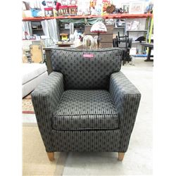 Fabric Upholstered Arm Chair
