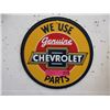 Image 1 : New Embossed Edge Chevrolet Tin Sign