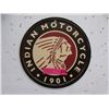 Image 1 : New Embossed Edge Indian Motorcyle Tin Sign