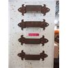 Image 1 : 4 Large Metal Brackets