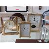 Image 1 : 4 Desk & Mantle Clocks