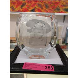 Vintage Swedish Art Glass Vase