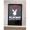 Image 1 : New Illuminated Playboy Energy Drink Sign