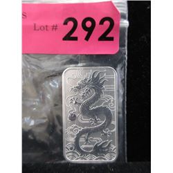 1 Oz. Perth Mint .9999 Silver Dragon Coin