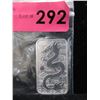 Image 1 : 1 Oz. Perth Mint .9999 Silver Dragon Coin