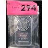 Image 1 : 1 Oz. Sunshine Minting .999 Silver Bar