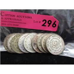 10 Mexican 10% Silver 1960s Pesos