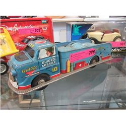 Vintage Marx USA Missile Truck