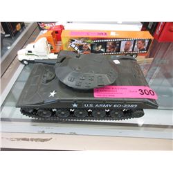 Battery Operated Radio Shack Tank
