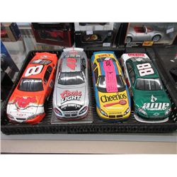 4 Die Cast Scale Model Stock Cars