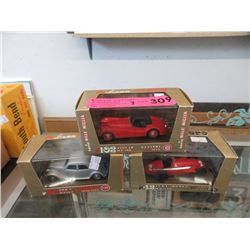 3 Brumm Die-Cast Scale Model Sports Cars