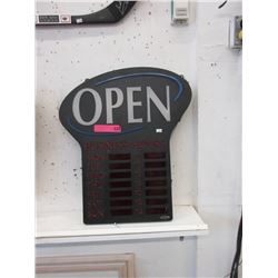 LED Business Hour Sign