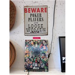 Holographic Beer Sign