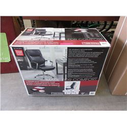 Bonded Leather Hydraulic Office Chair